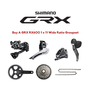 GRX RX600 1 x 11 Wide Ratio Groupset