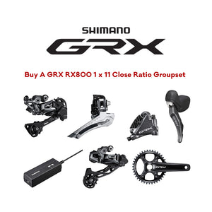 GRX RX800 1 x 11 Close Ratio Groupset