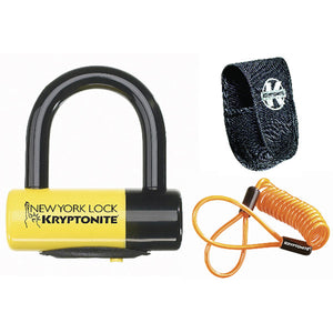 New York Liberty Disc Lock  Yellow Sold Secure Gold